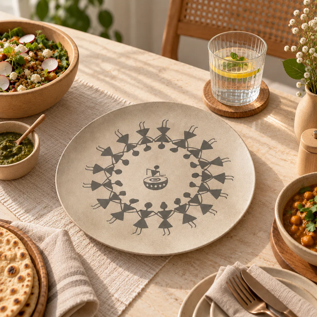 Lady Drum Platter product photograph